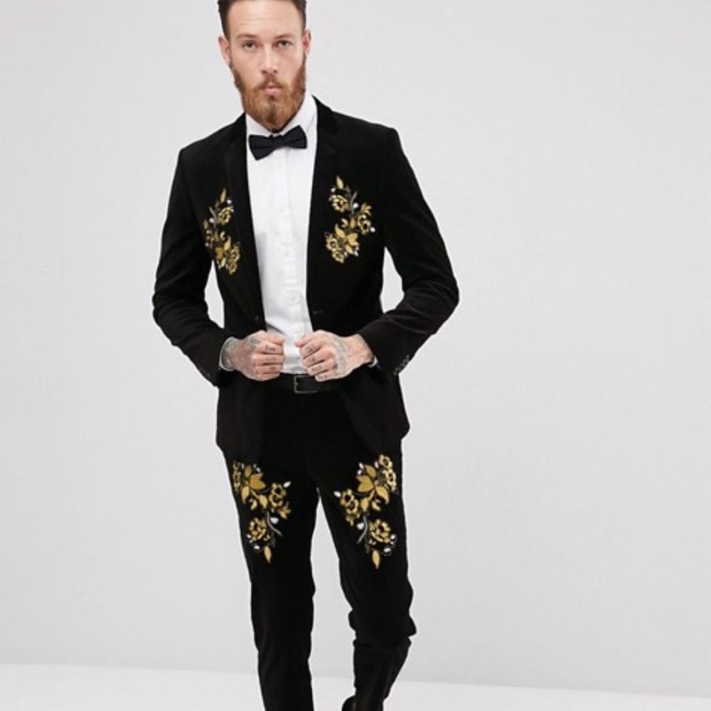 ASOS Skinny Suit Jacket - Picture 2 of 4